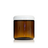 Amber Glass 16 oz Jar with Lid