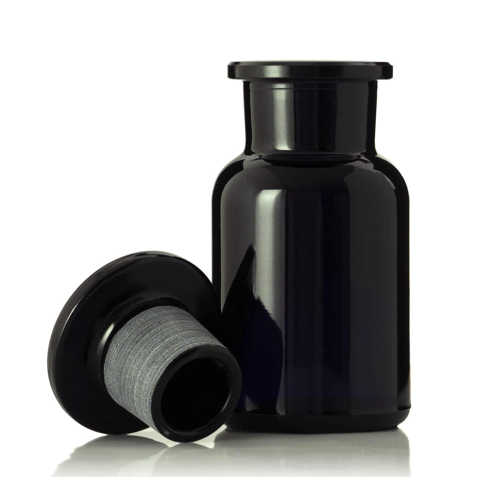 1 Liter Ultraviolet Black Glass Apothecary Jar – Artanis Home