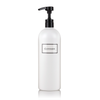 White 32 oz (Jumbo) Single Plastic Bottle with Customized Label